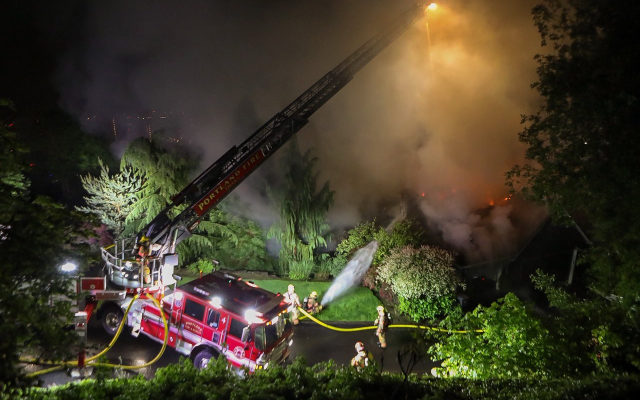 Fire Destroys SW Portland Home