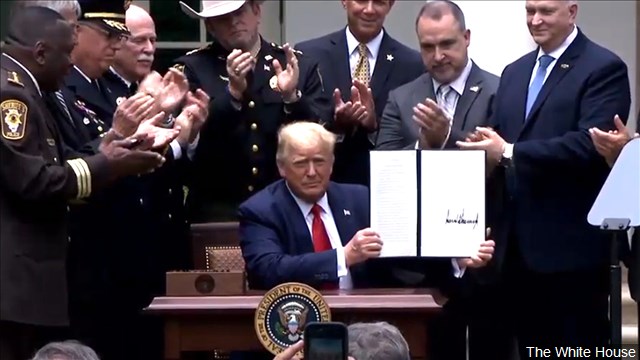 President Signs Executive Order On Police Reform
