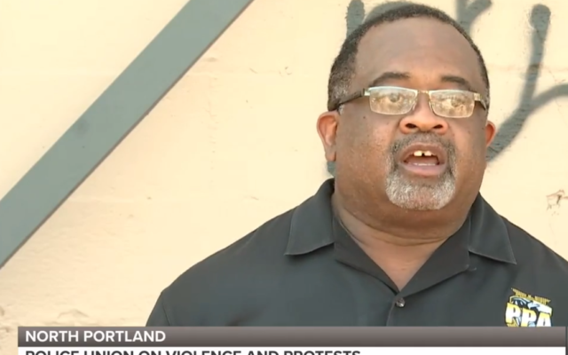 Watch: Portland Police Union News Conference After Building Looted, Burned By Protesters