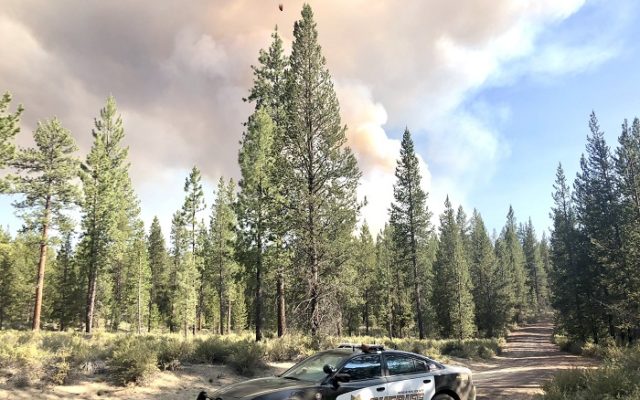 Rosland Road Wildfire Near La Pine Burns Almost 400 Acres; Avoid Area, Nearby Residents On Alert