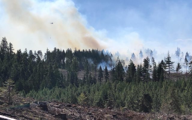 Fir Mountain Wildfire Burning Southeast Of Hood River