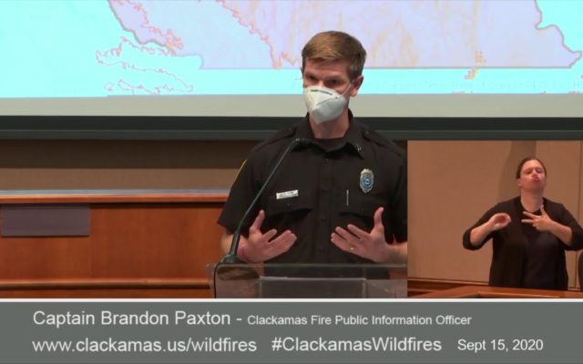 WATCH: Clackamas County Addresses Wildfires