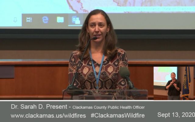 Watch: Clackamas County Wildfire Update Sunday