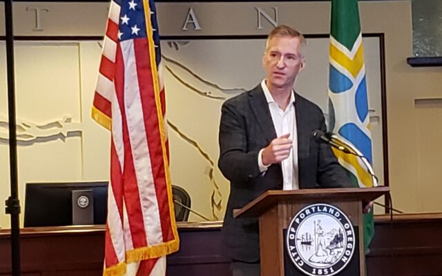 Mayor Ted Wheeler Outlines 3 Point Plan To Slow Surging Gun Violence In Portland