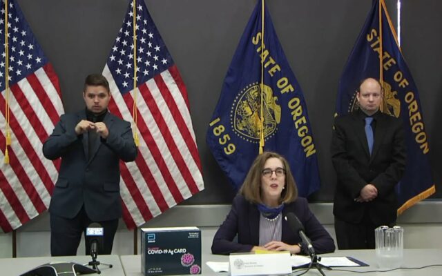 Watch: Oregon Governor Addresses COVID-19