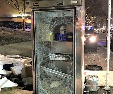 Portland Outdoor Kitchen Robbed At Gunpoint, Vandalized
