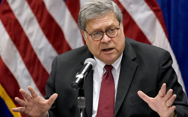 President Trump Says AG William Barr Resigning Before Christmas
