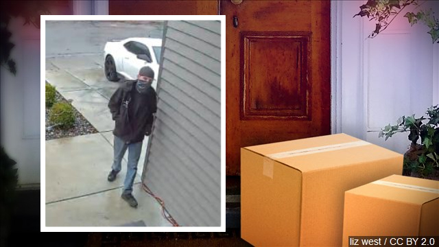 Package Thief Wanted In St. Helens