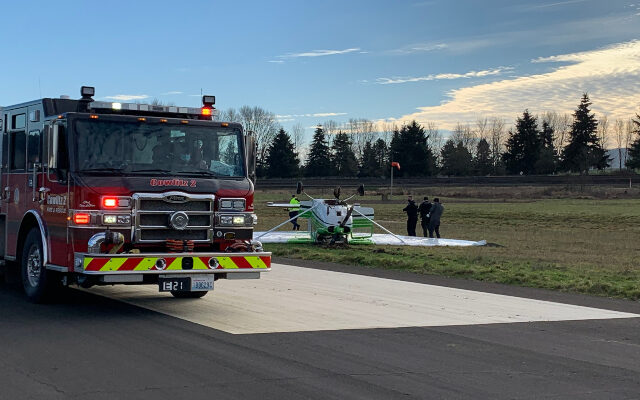 Small Plane Crashes at Kelso Airport