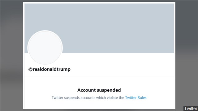 Twitter Bans President Trump, Citing Risk of Incitement