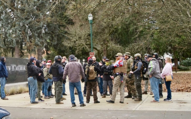 Protestors Clash In Salem