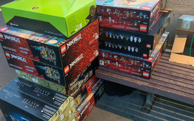 Man arrested for allegedly stealing thousands of dollars worth of Lego sets
