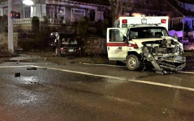 18 Year Old Arrested on DUII charges after allegedly striking ambulance, causing injuries