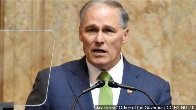 Washington Governor Jay Inslee Spends Friday In Vancouver
