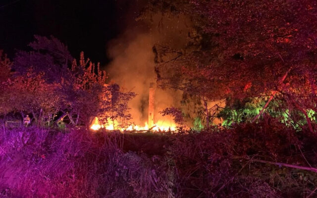 Scappoose Home Burns To The Ground
