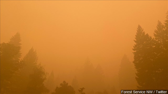 Washington Wildfire Human Caused, Evacuation Orders Lifted