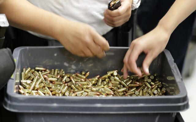 Ammunition shelves bare as gun sales in the U.S. continue to soar