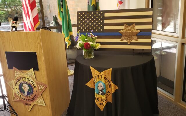 Clark County Sheriff Honors Deputy Shot And Killed In The Line Of Duty