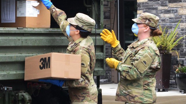 Idaho Calls In National Guard To Help With COVID Response