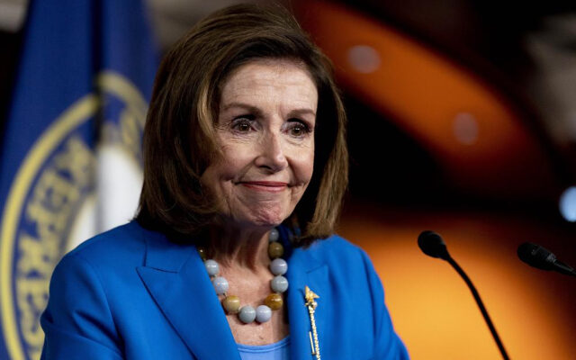 House Speaker Nancy Pelosi In Portland For Roundtable Discussion On Inflation Reduction Act