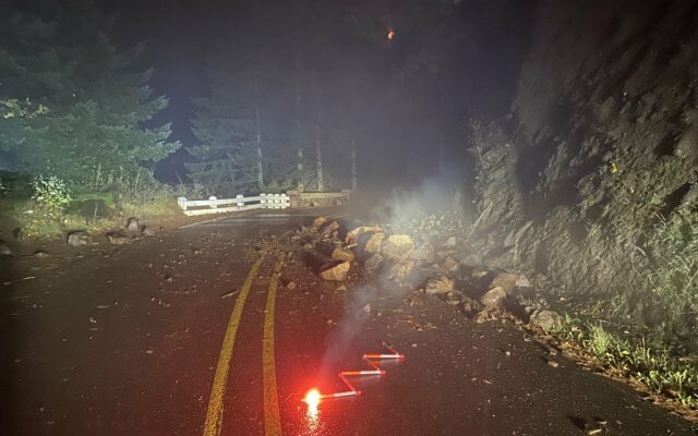 Rain Brings Downed Trees, Standing Water And Rock Slides