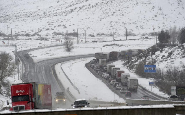 More Snow Closes Major Freeway In Washington State