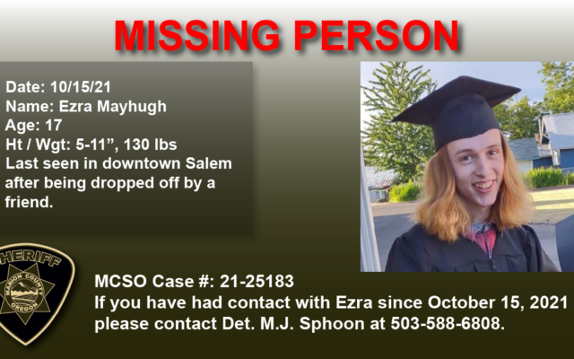 Investigators Looking For A Missing 17 Year Old From Salem For Months