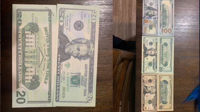 $1,000,000 In Prop Money Stolen From Newport Car