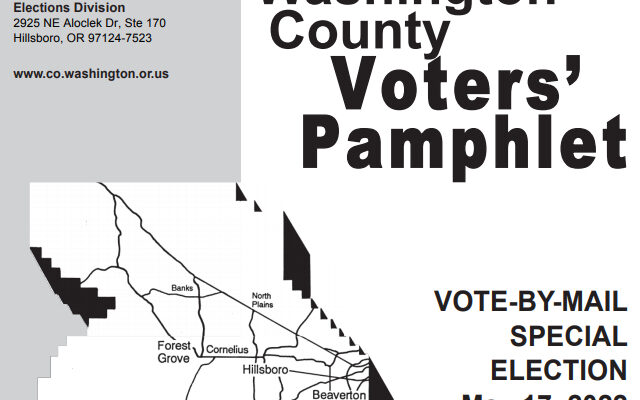 Error On Washington County Voters Pamphlet
