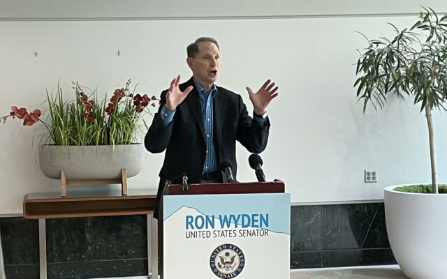 Senator Wyden Addresses His Plan To Decrease Gun Violence