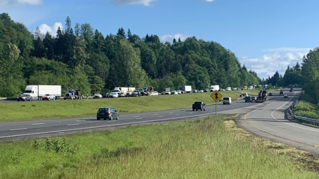 1 Person Dead, Multiple Crashes On Interstate 5 In Kelso During Hailstorm