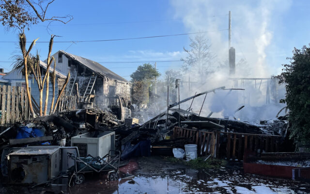 Two Homes Damaged, Two Arrested After Seaside Fire