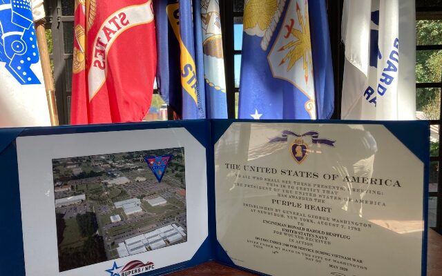 Oregon Navy Veteran Awarded Purple Heart