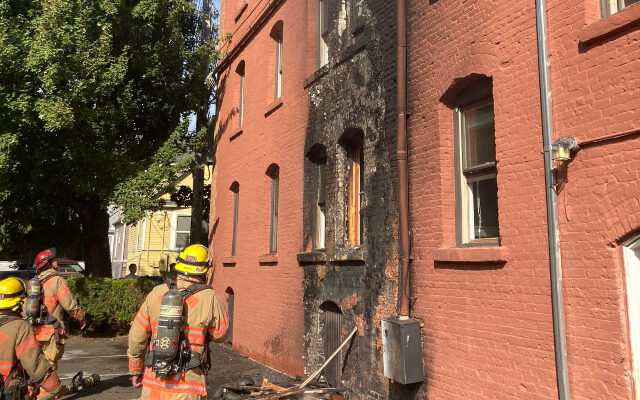 Arson Under Investigation In NE Portland Apartment Fire