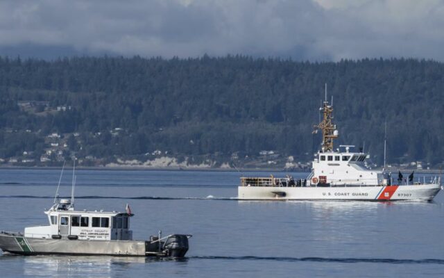 Floatplane Wreckage Recovery In Puget Sound Begins