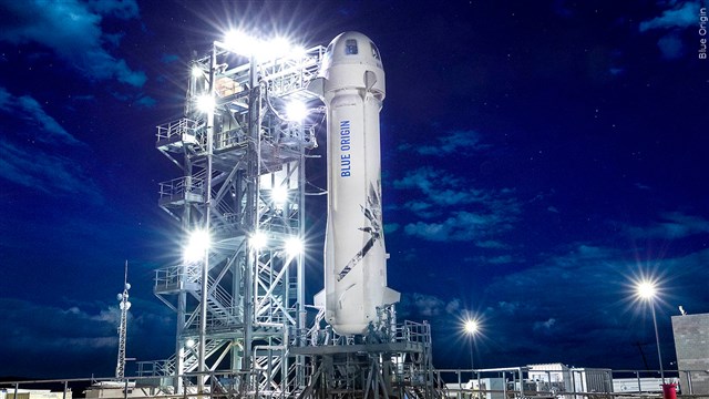 Bezos Rocket Fails During Liftoff, Only Experiments Aboard
