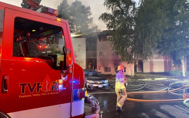 Aloha Apartment Complex Fire, Displaces 18 Residents