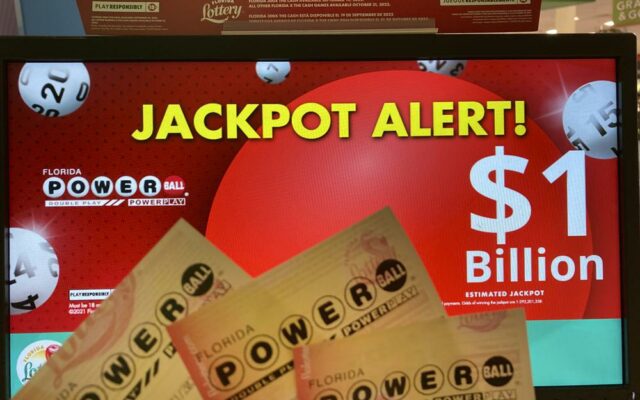 Powerball Lottery Jackpot Now One Billion Dollars