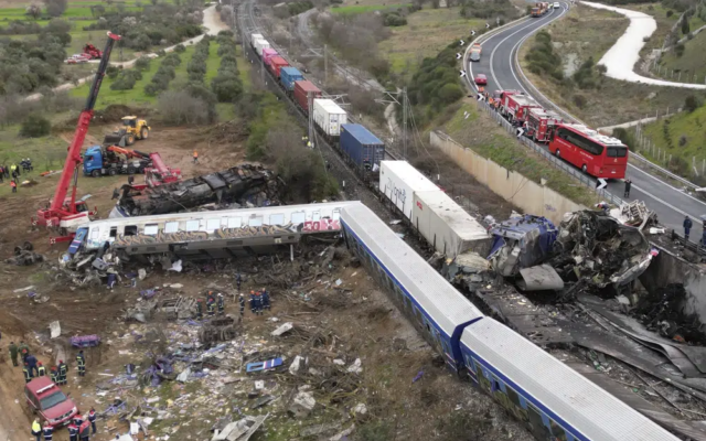 Greek Transport Minister Resigns Over Train Crash; 36 Dead