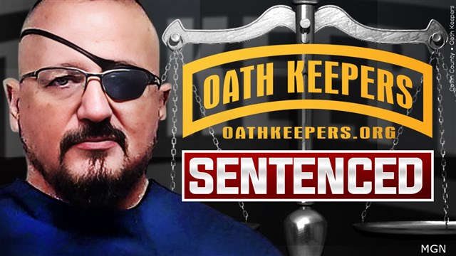 Oath Keepers Founder Stewart Rhodes Faces Sentencing For Seditious Conspiracy In Jan. 6 Attack