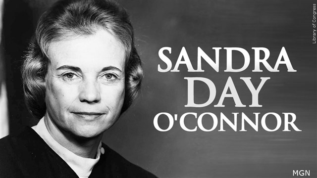 The Late Sandra Day O’Connor, The First Woman To Serve On The Supreme Court, Honored As Trailblazer