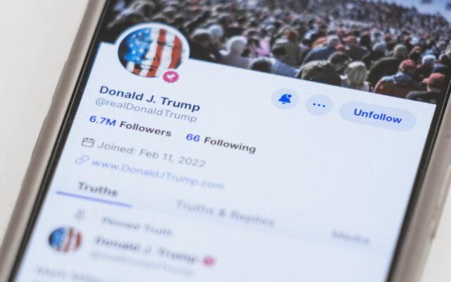 Former President Trump’s Social Media Company Approved To Go Public