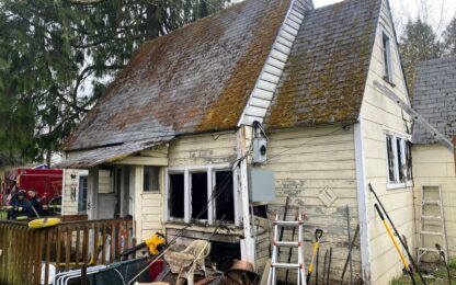 Firefighters Extinguish Vancouver House Fire